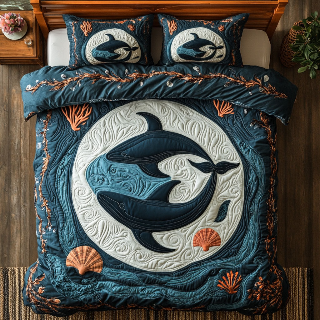 Whale Dance CP0207035CL Duvet Cover Set