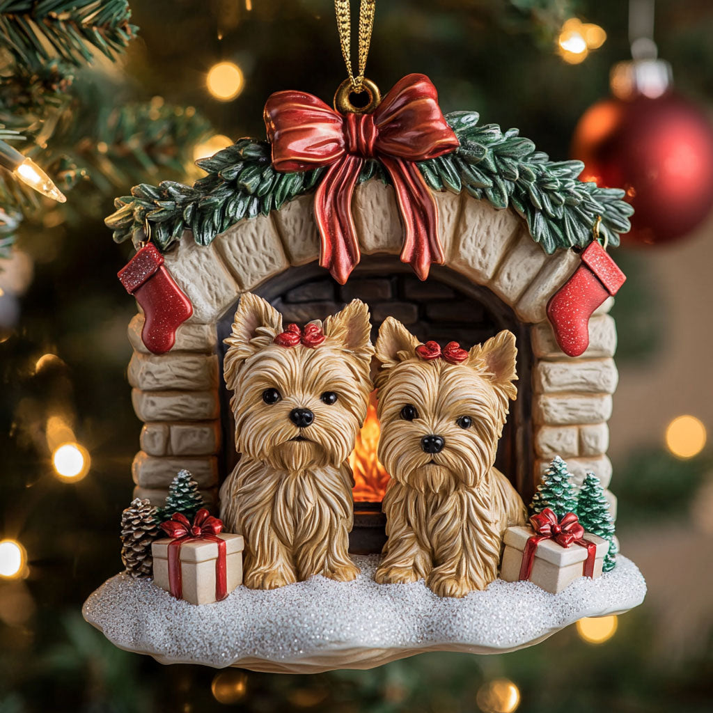 Puppy Joy CP1710061CL Christmas Ornament