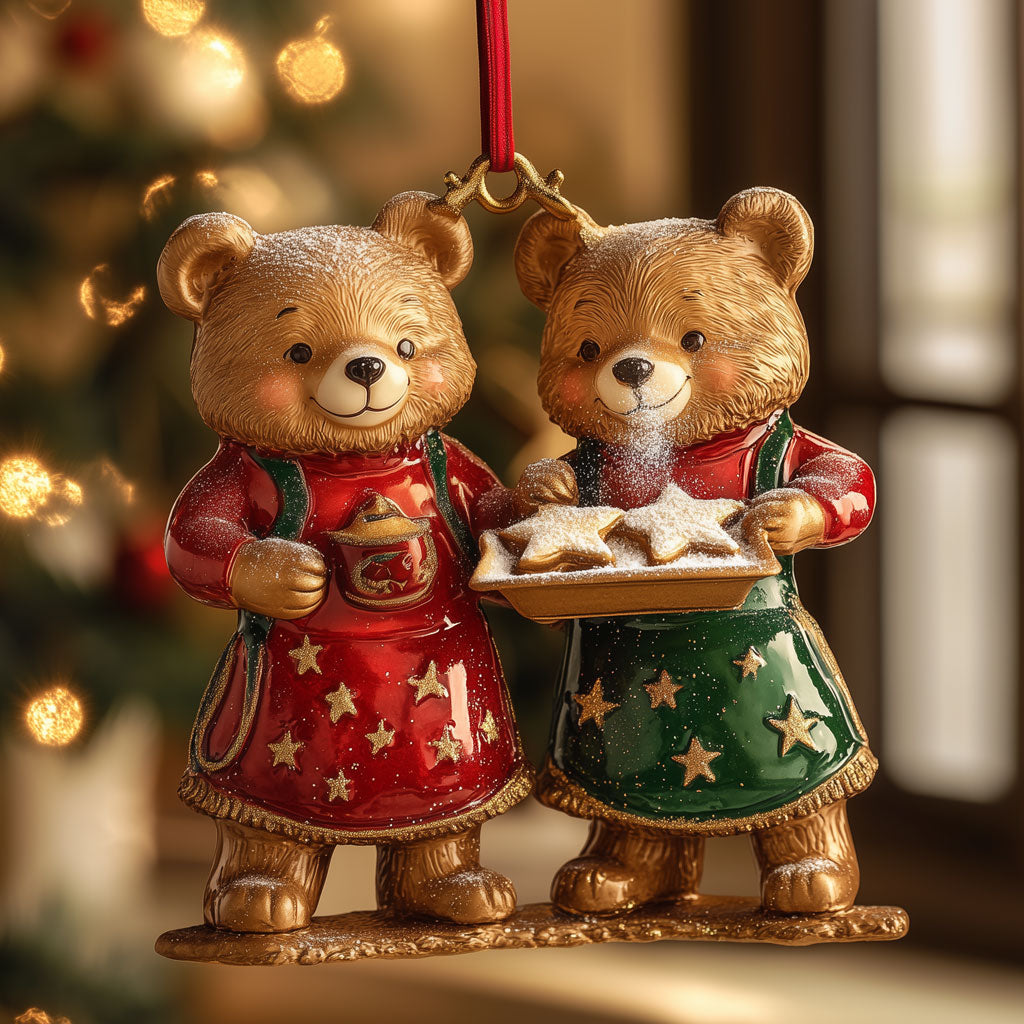 Sweet Star Cookies Bear LT1710029CL Christmas Ornament