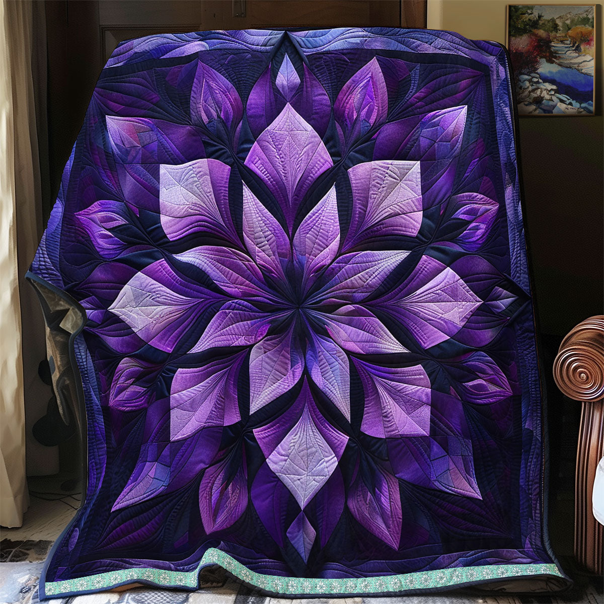Purple Dreamscape WN1309026CL Quilt