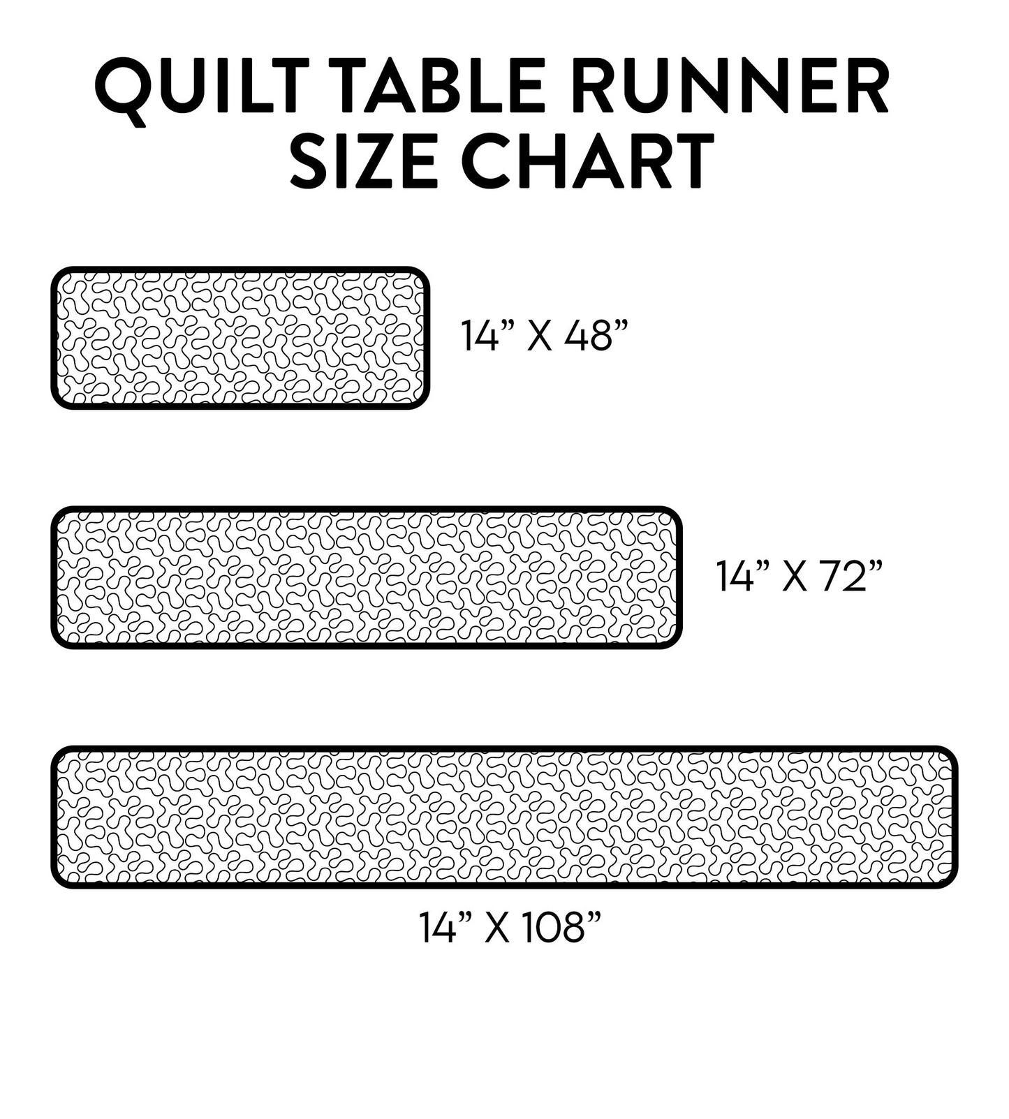 Silent Prowler CP2304022CL Quilted Table Runner