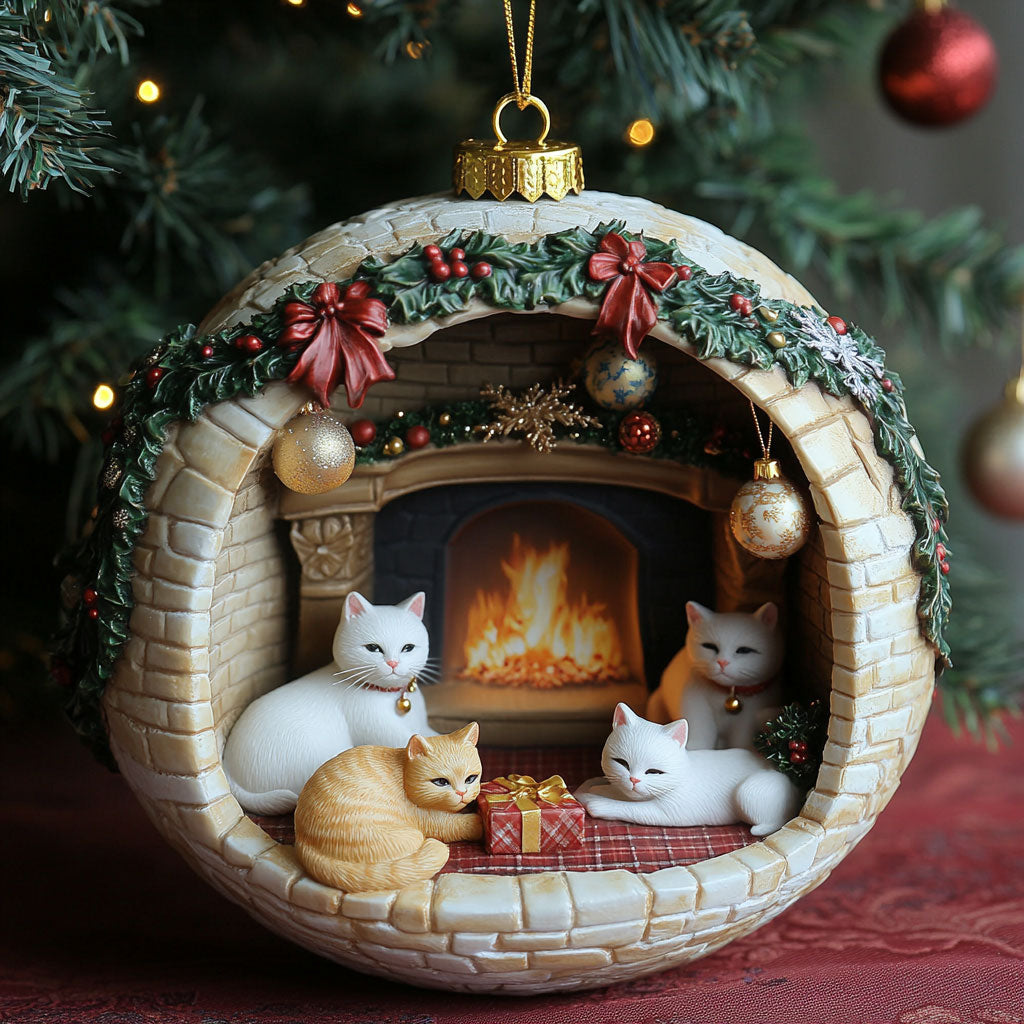 Winter Whiskers CP1610003CL Christmas Ornament