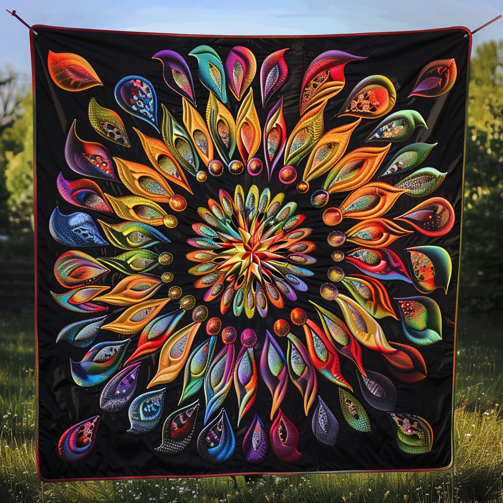 Flourishing Bloom Of Mysteries WN1909019CL Quilt