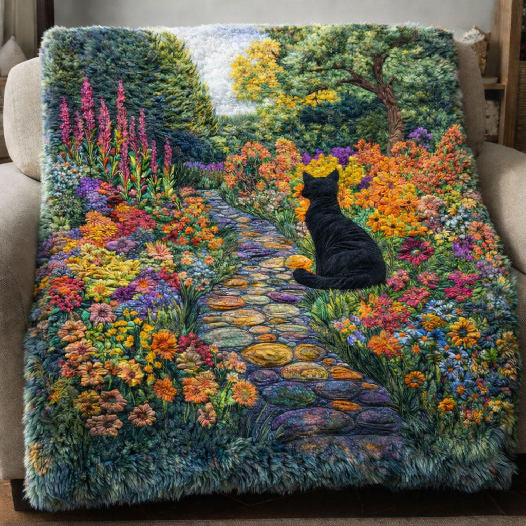 Cat Garden WJ2701001CL Faux Fur Throw Blanket