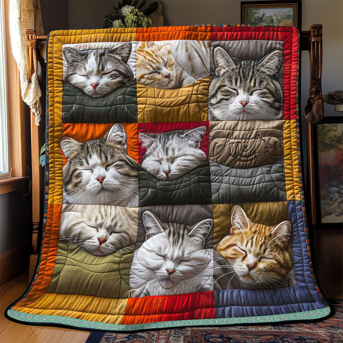 Homie Cat WP0409025CL Quilt