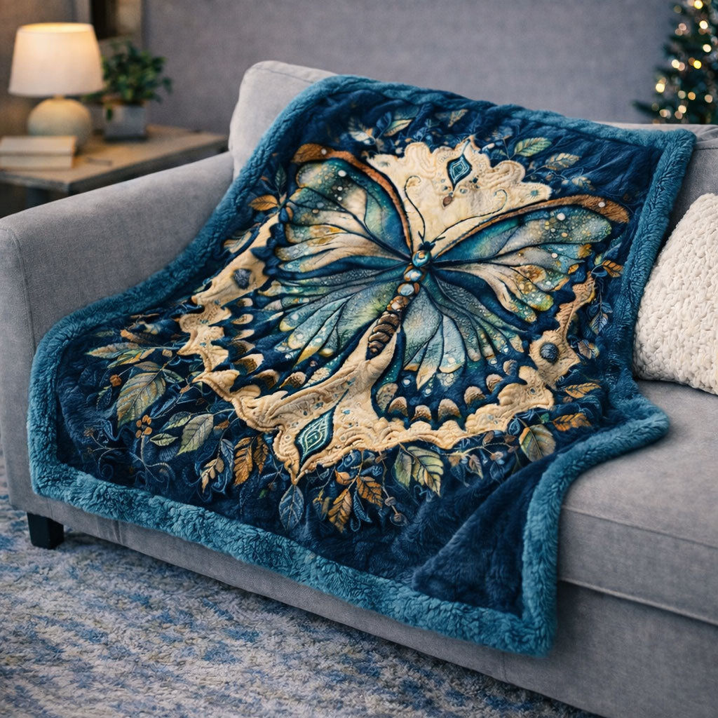 Mystic Butterfly Dream KL2601004CL Faux Fur Throw Blanket