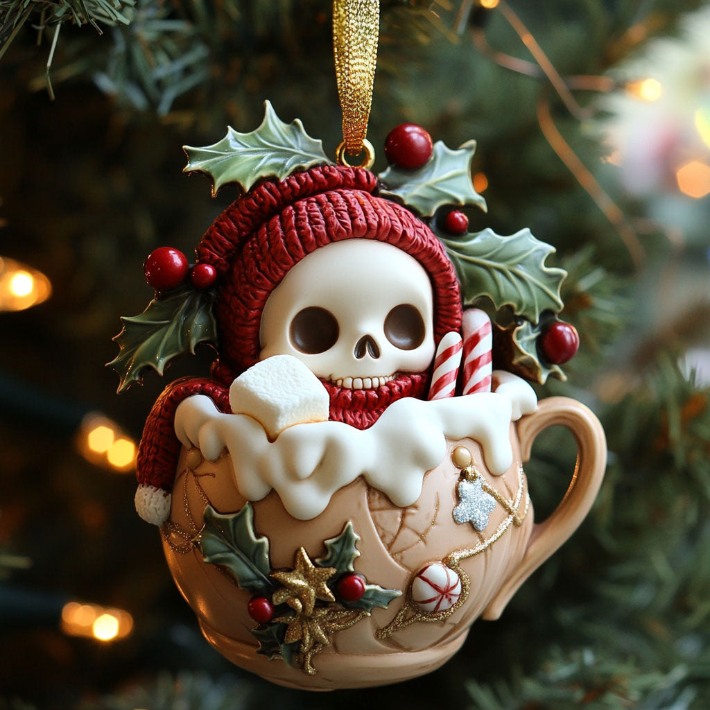 Snow Skull CP2411195CL Christmas Ornament