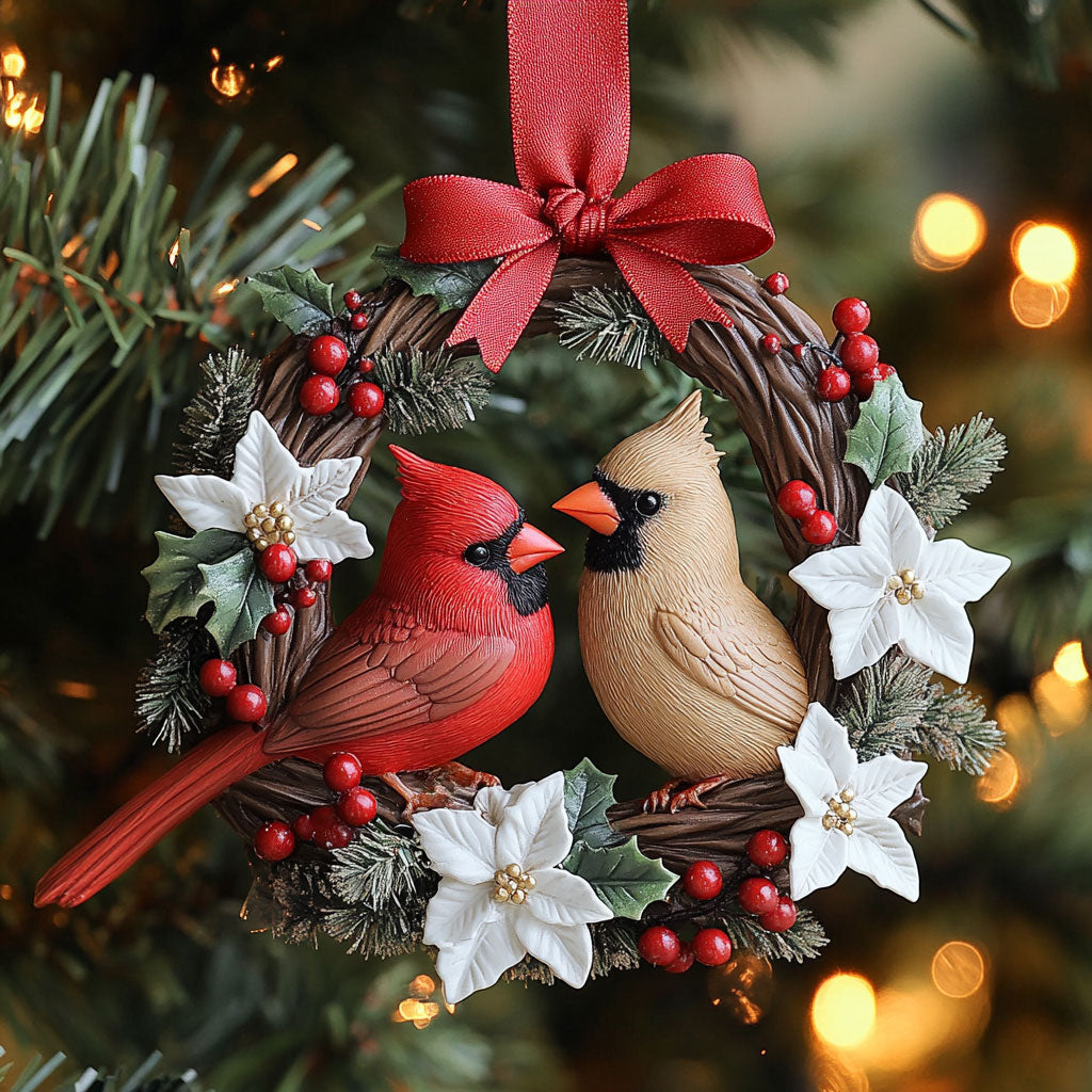 Christmas Light Cardinal WN2110010CL Christmas Ornament