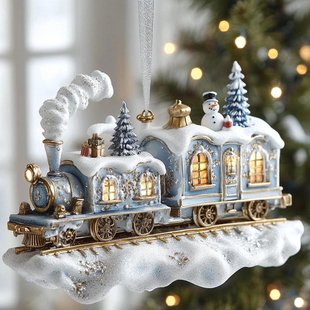 Twinkle Train CP1610068CL Christmas Ornament