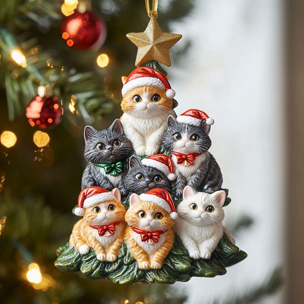 Holiday Whiskers CP1610008CL Christmas Ornament