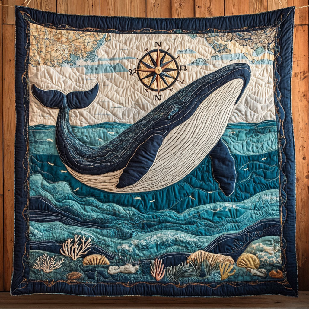 Majestic Whale CP2308085CL Quilt