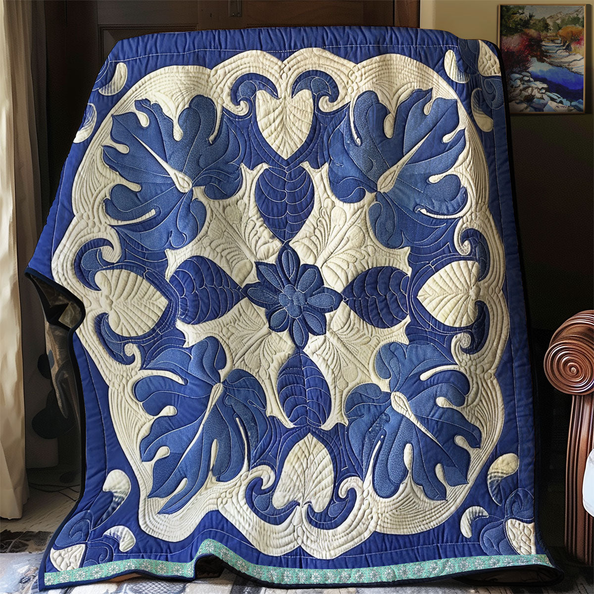 Hawaiian Evenly Leafed WN1209090CL Quilt