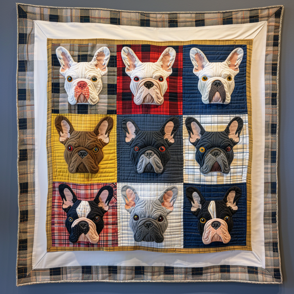 Pug Love WN1909048CL Quilt
