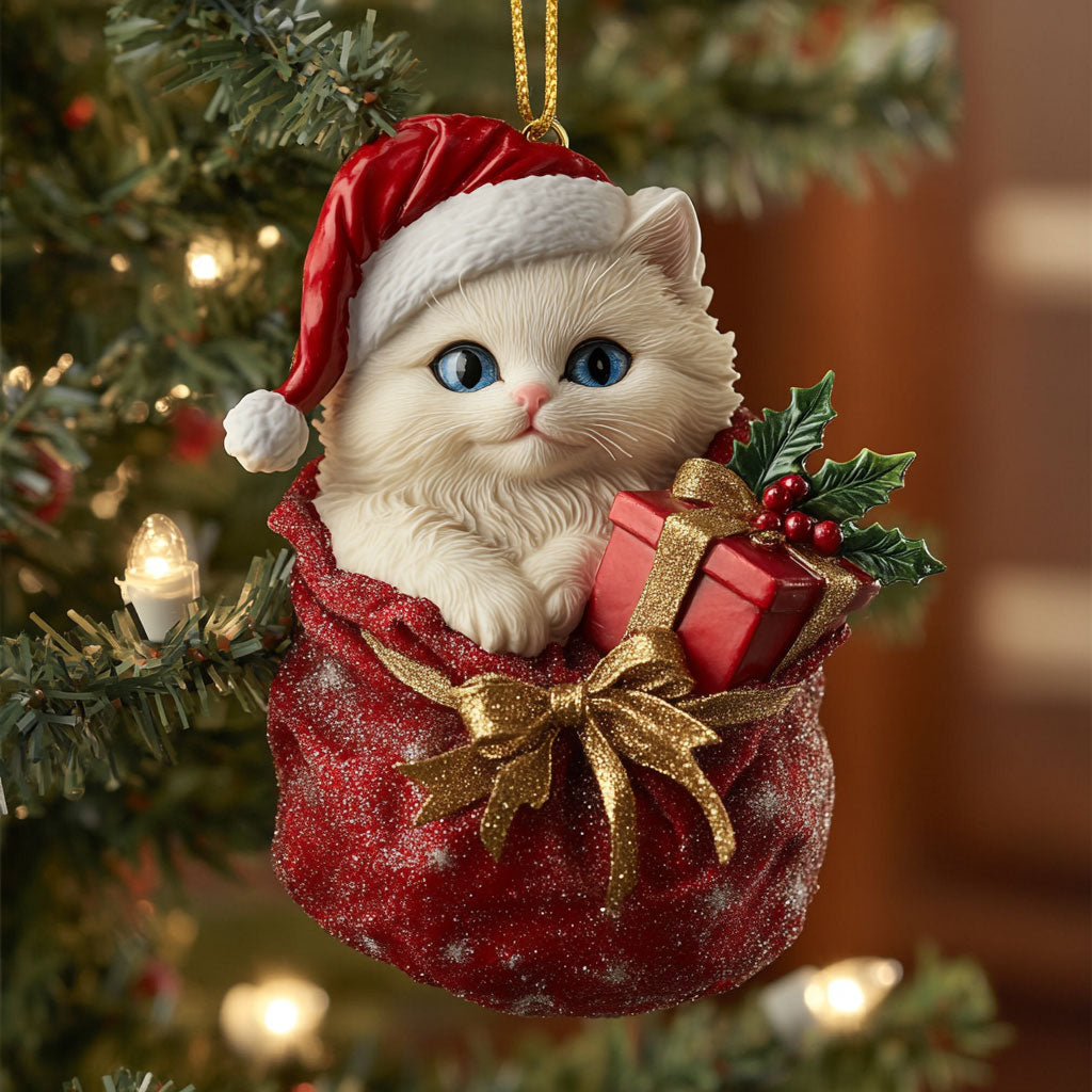 Holiday Ragdoll CW2411107CL Christmas Ornament