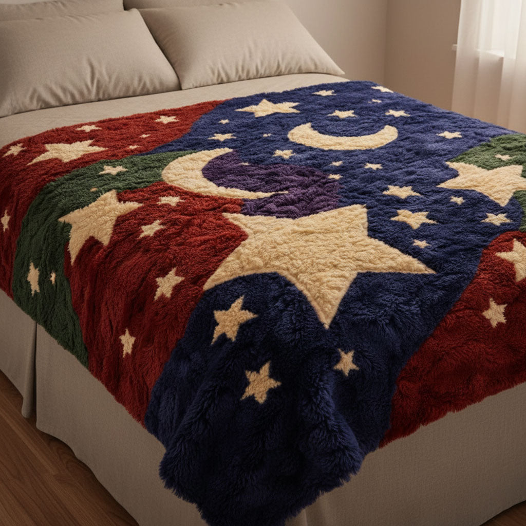 Star Galaxy WJ2701004CL Faux Fur Throw Blanket