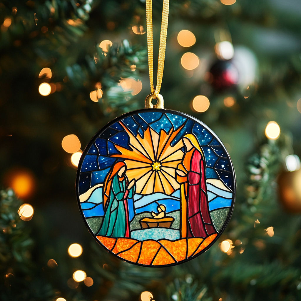 Christian Light Of Love WN1610031CL Christmas Ornament