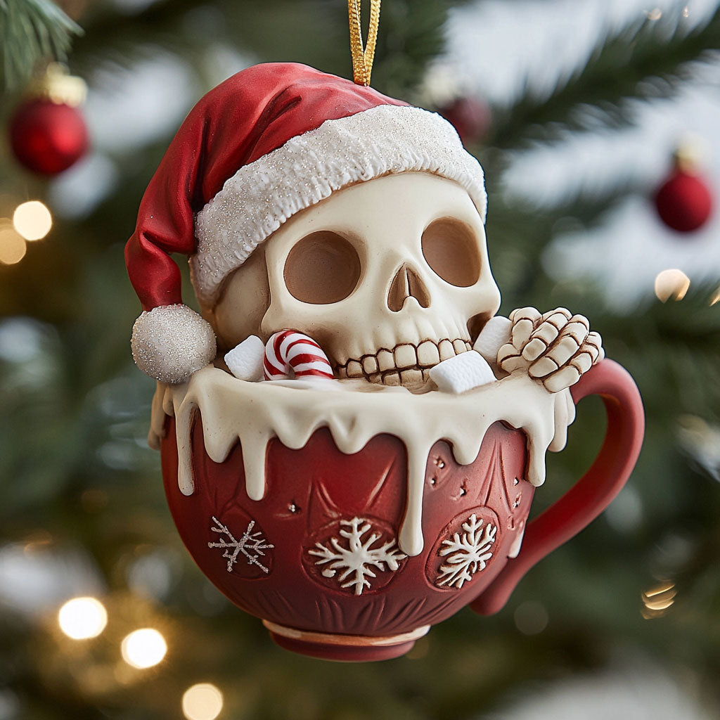 Frosty Skull CP2411182CL Christmas Ornament