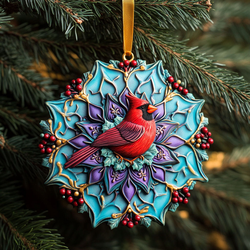 Winter Cardinal Spirit WN1410039CLPersonalized Christmas Ornament