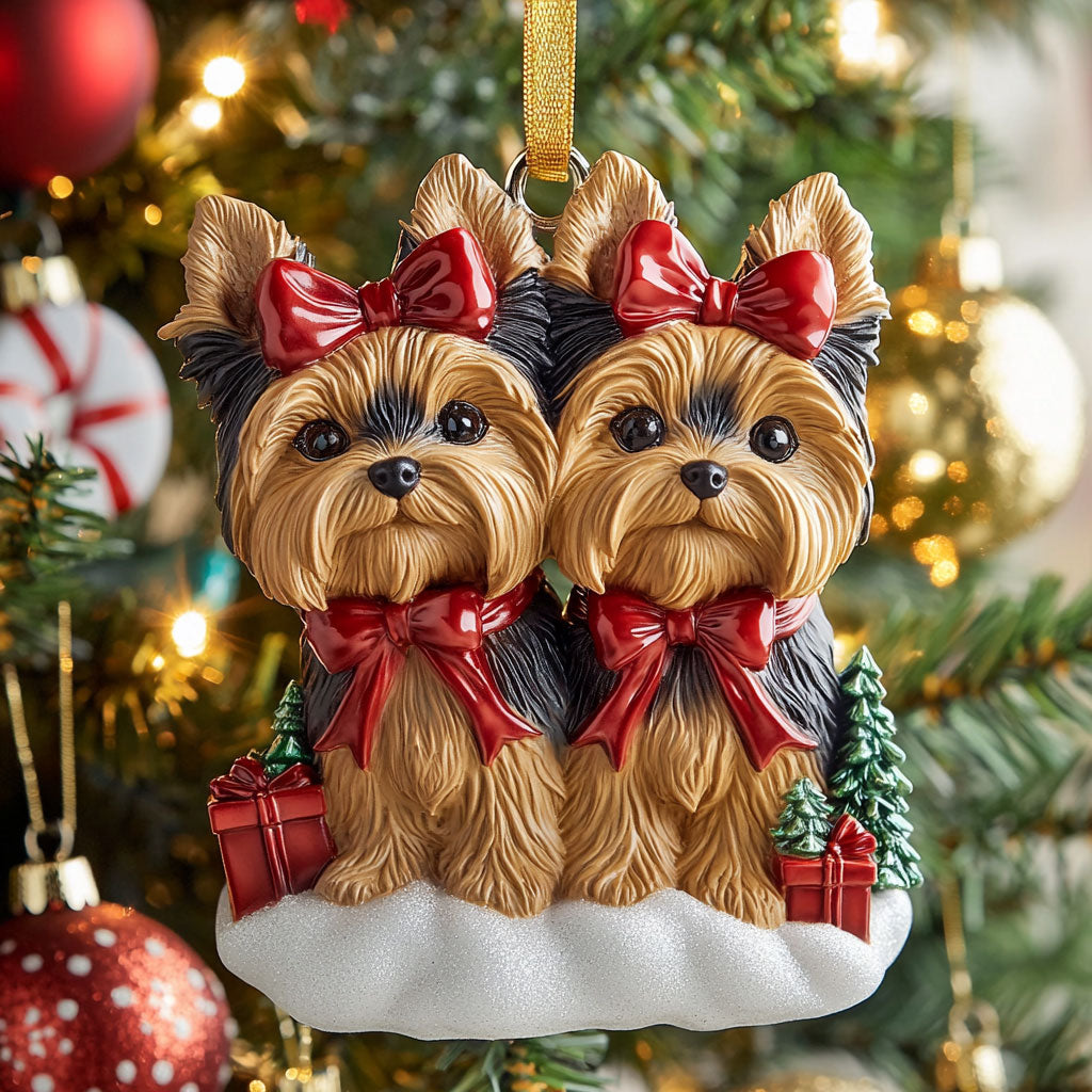 Snowy Duo CP1710053CL Christmas Ornament