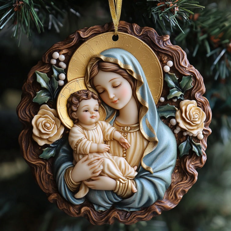 Blessed Serenity XR1610009CL Christmas Ornament