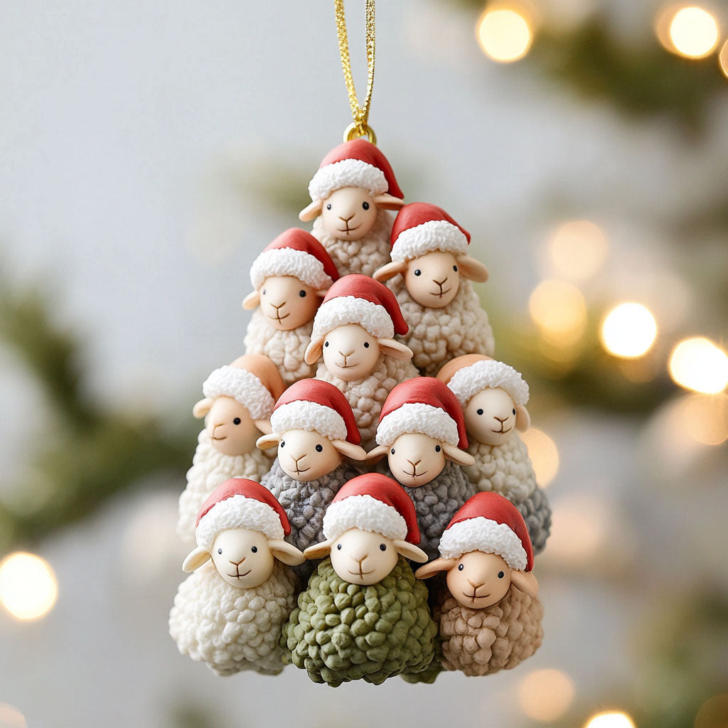 Sheep Cluster CP2411172CL Christmas Ornament