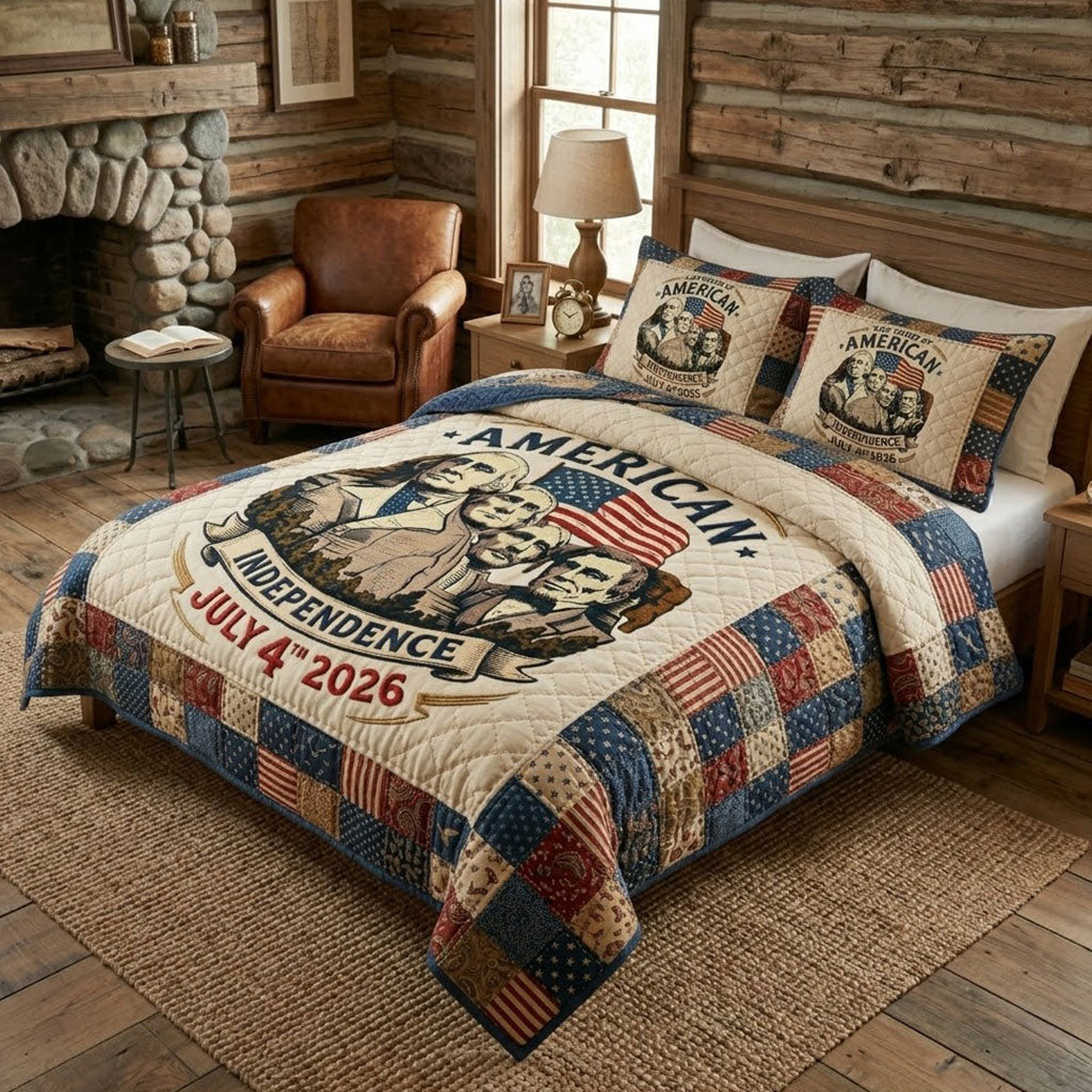 America 250 Years Independence Heritage WN0404002CL Duvet Cover Set