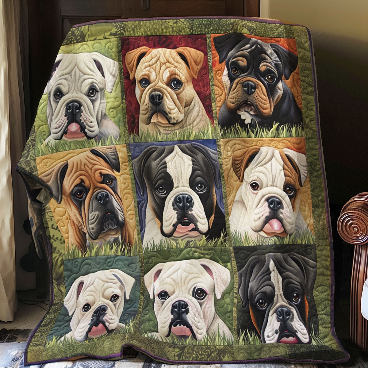 Bulldogs WO1608035CL Quilt