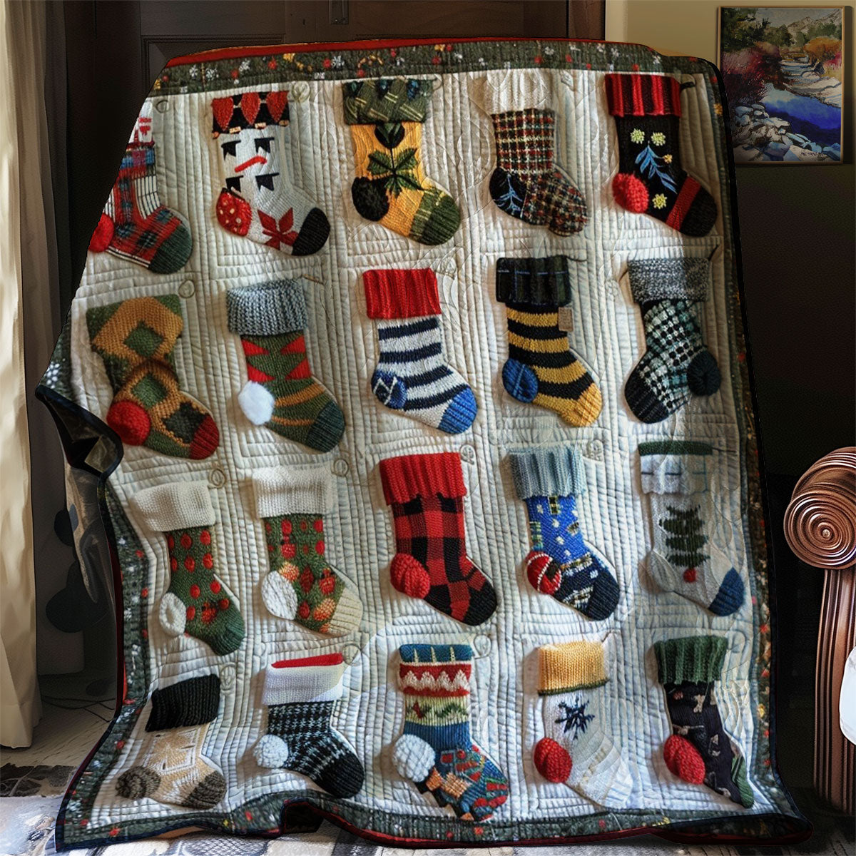 Baby Socks WM3008007CL Quilt