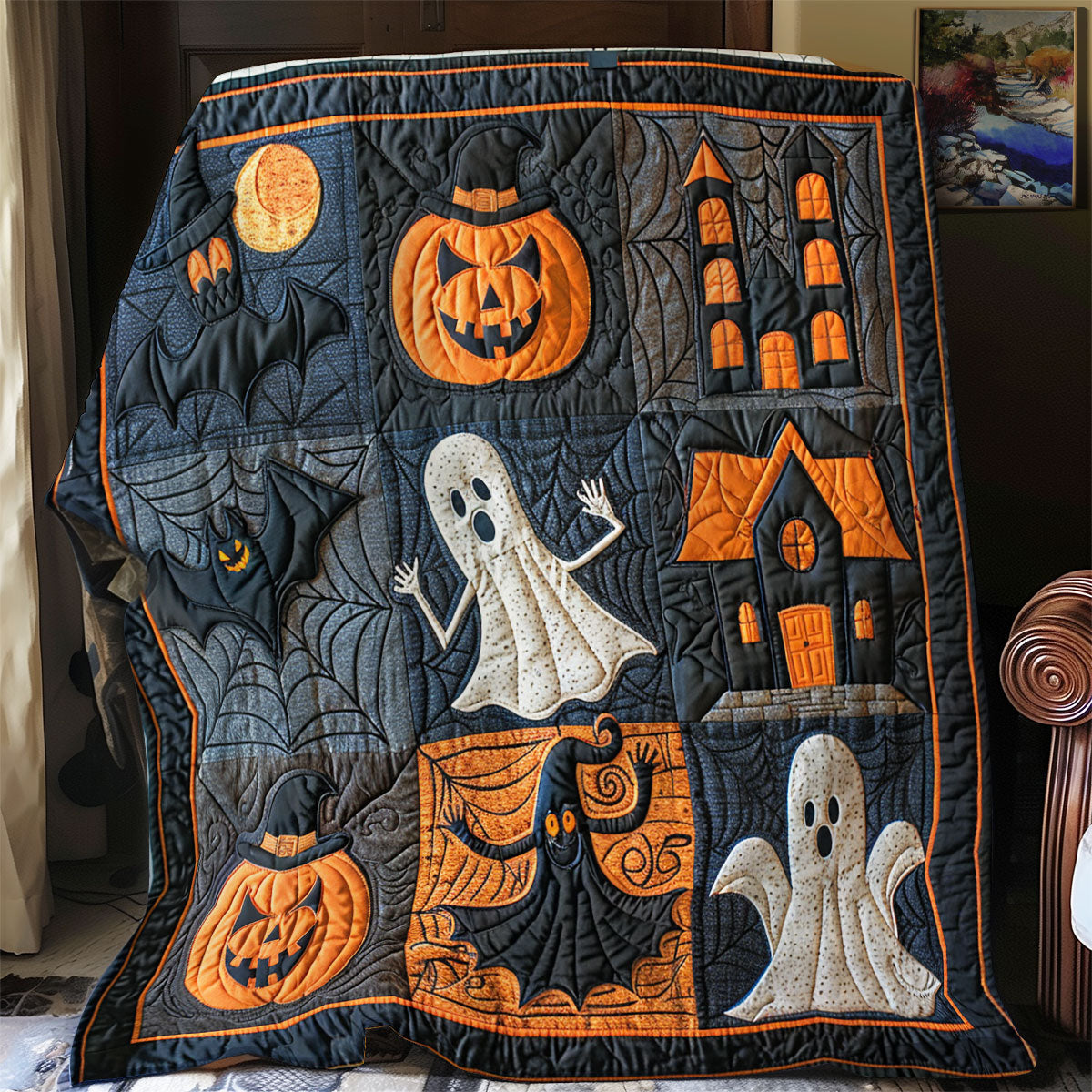 Halloween Collection SR1608026CL Quilt