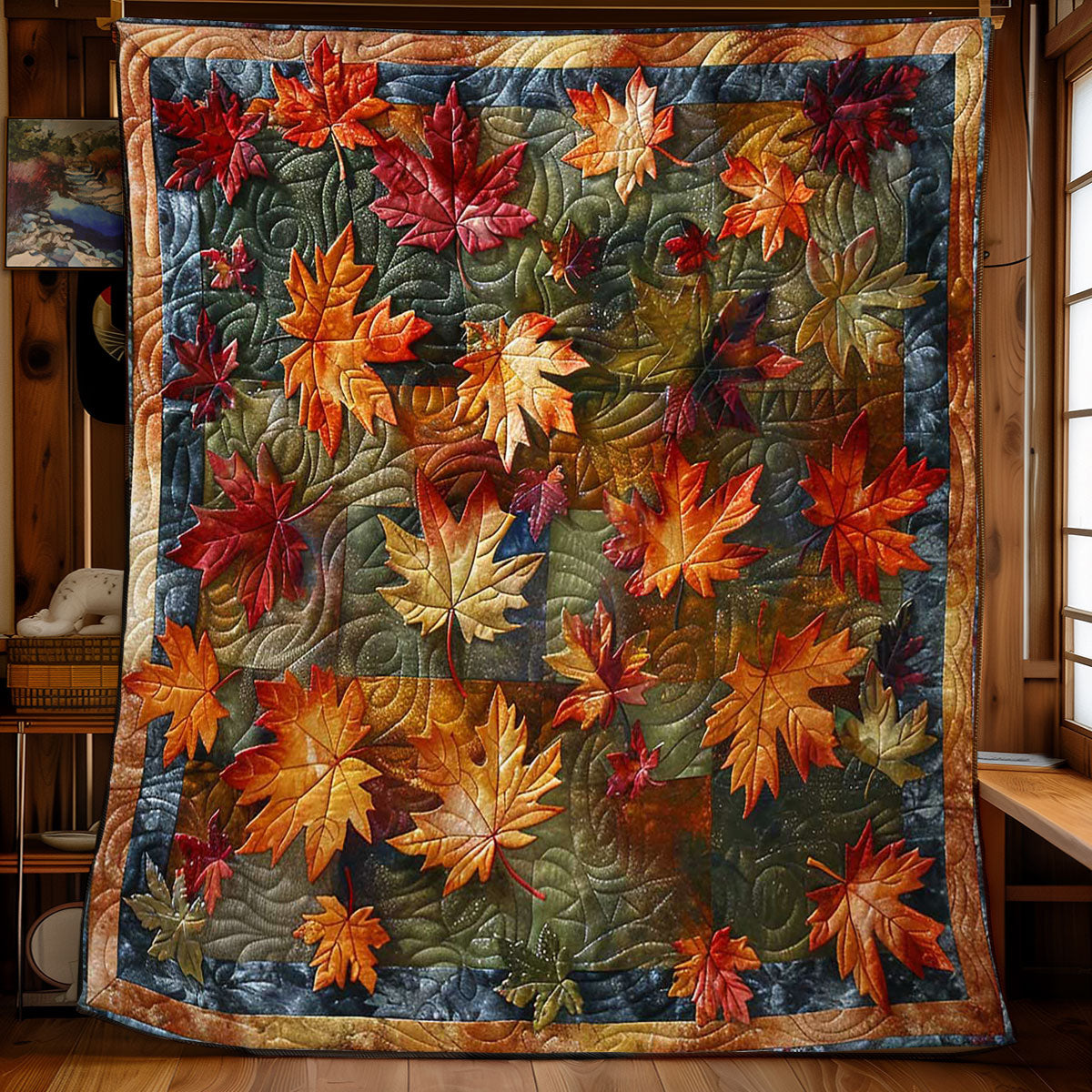 Red Maple Horizon WN1908031CL Quilt