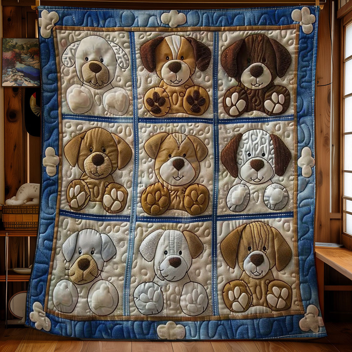 Puppy Dogs WO2308027CL Quilt