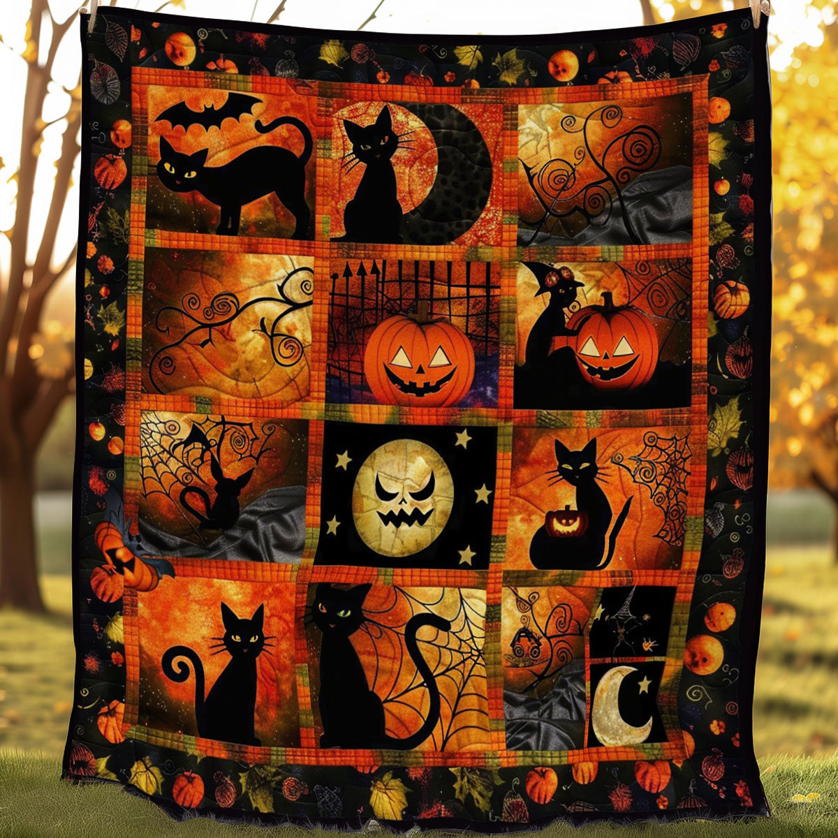 Halloween Haunt WO0808053CL Quilt