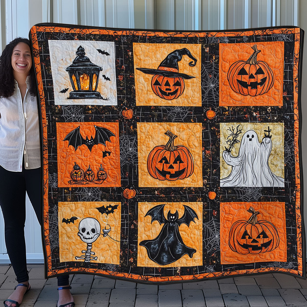 Halloween Memorable WO0508019CL Quilt