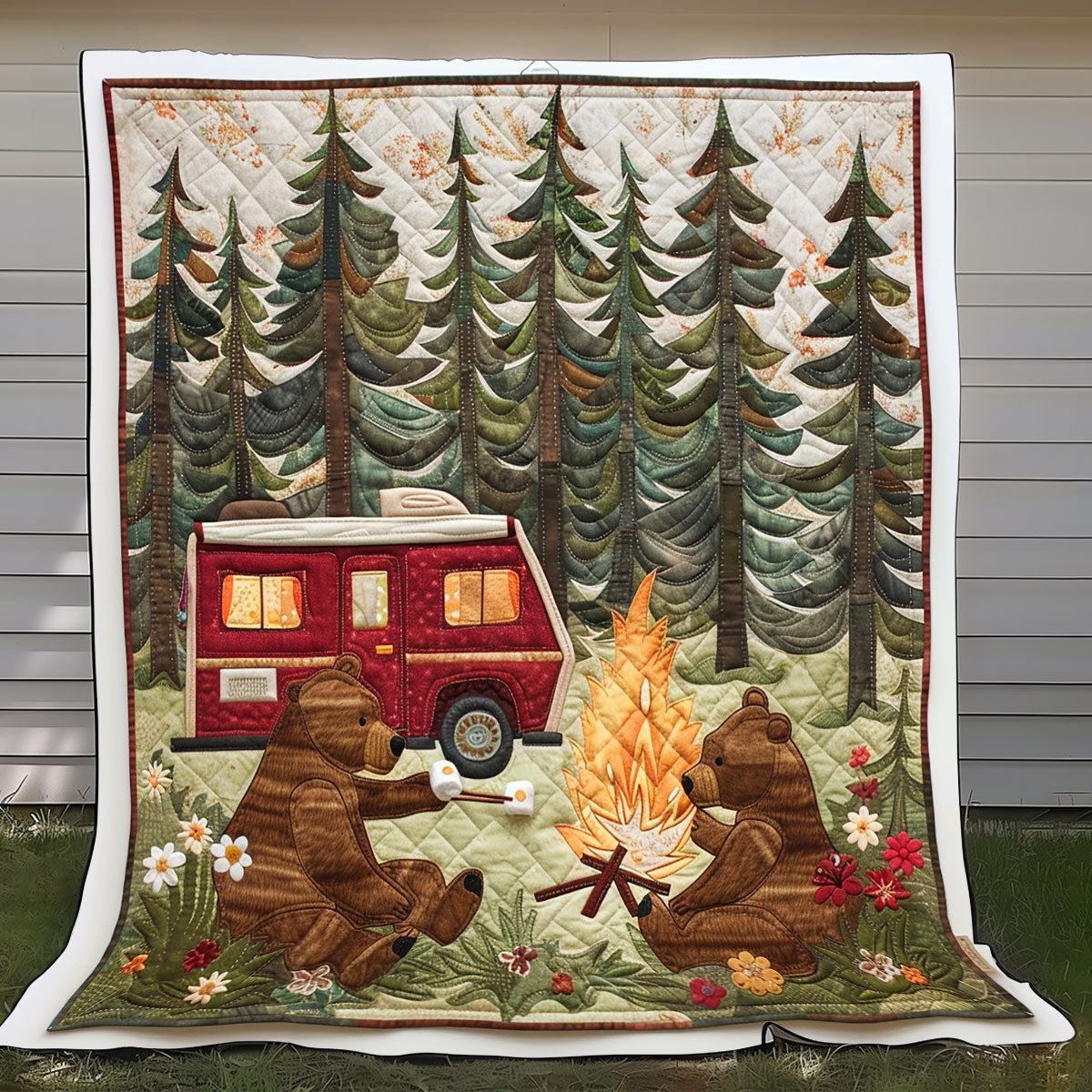 Roasting Marshmallows XR2208019CL Quilt