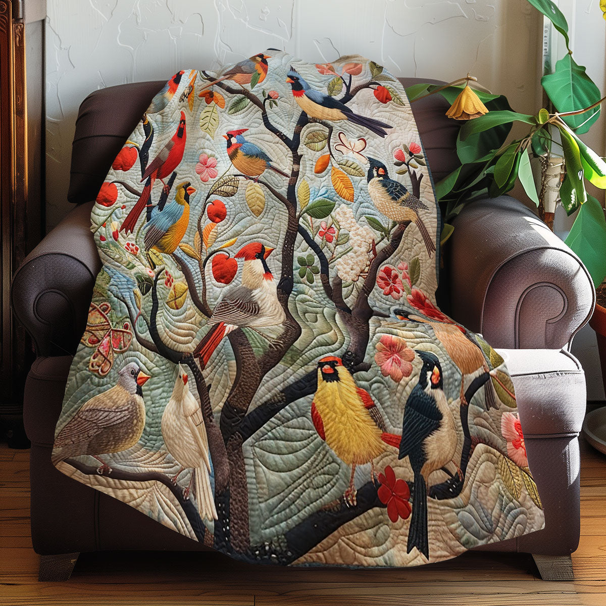 Bird Tree XR2906008CL Quilt