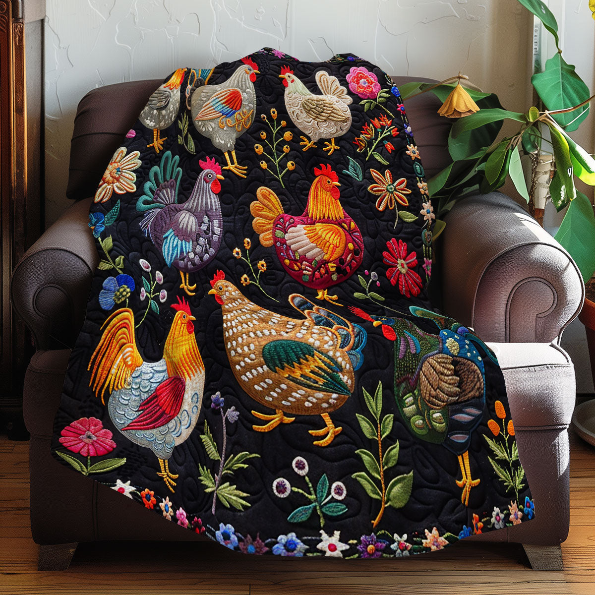 Chicken WJ0606010CL Quilt