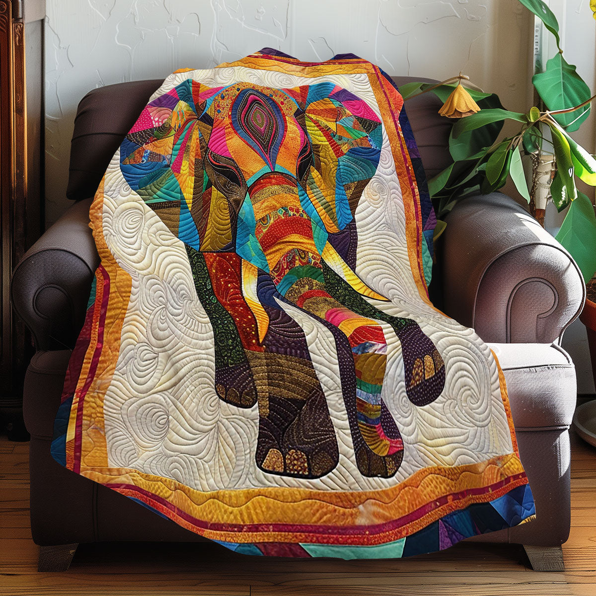 Elephants XR0606016CL Quilt