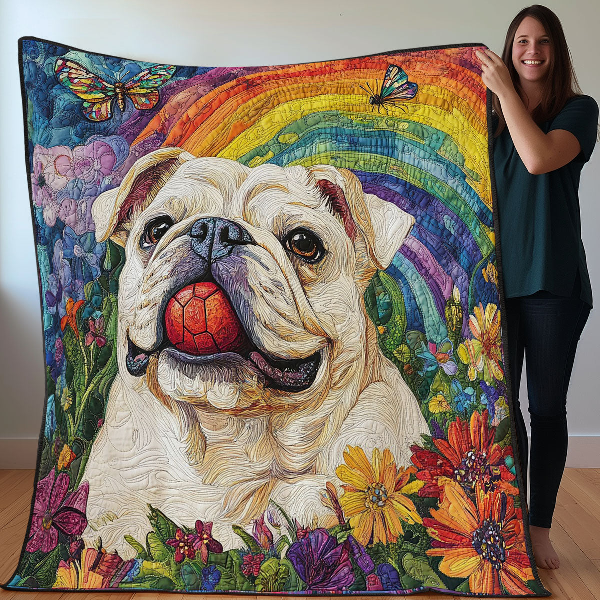 Bulldog WO0208035CL Quilt