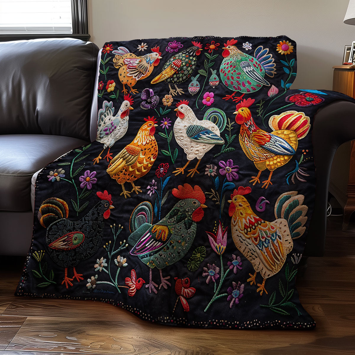 Chicken WJ0606011CL Quilt