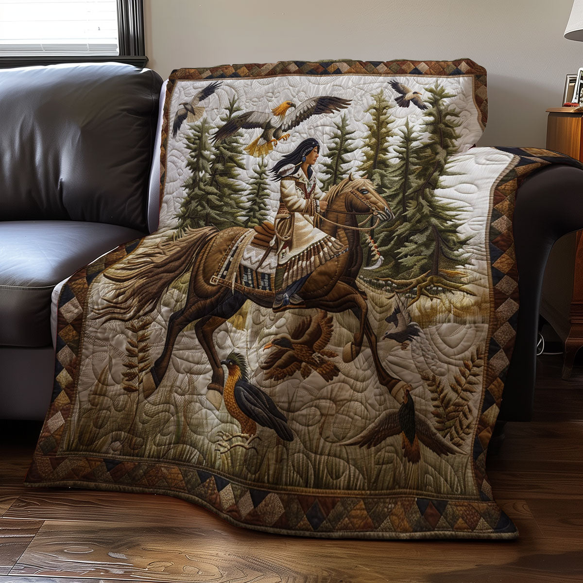 Native American WJ0606015CL Quilt
