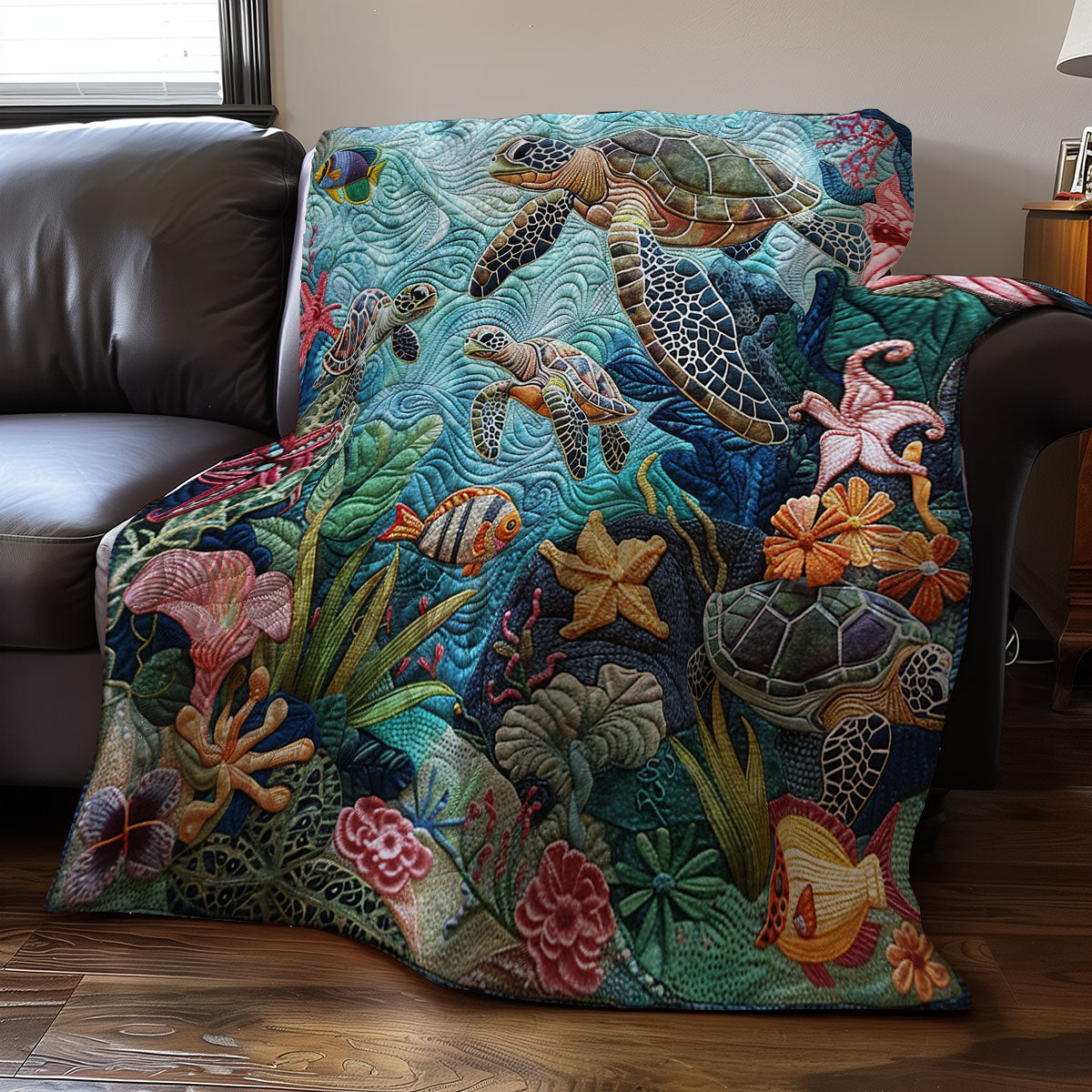 Turtle WJ0606018CL Quilt