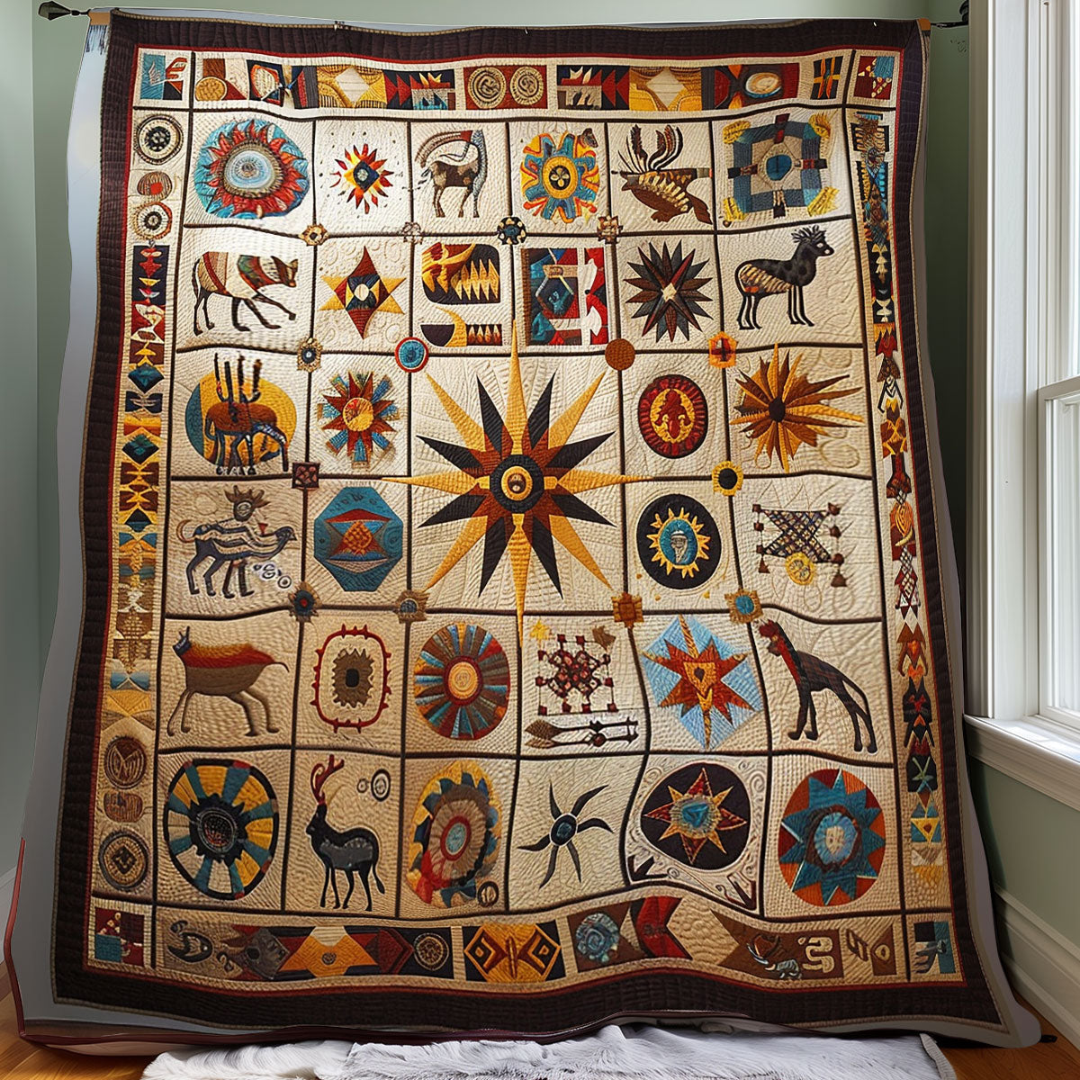 Native American XR0706015CL Quilt