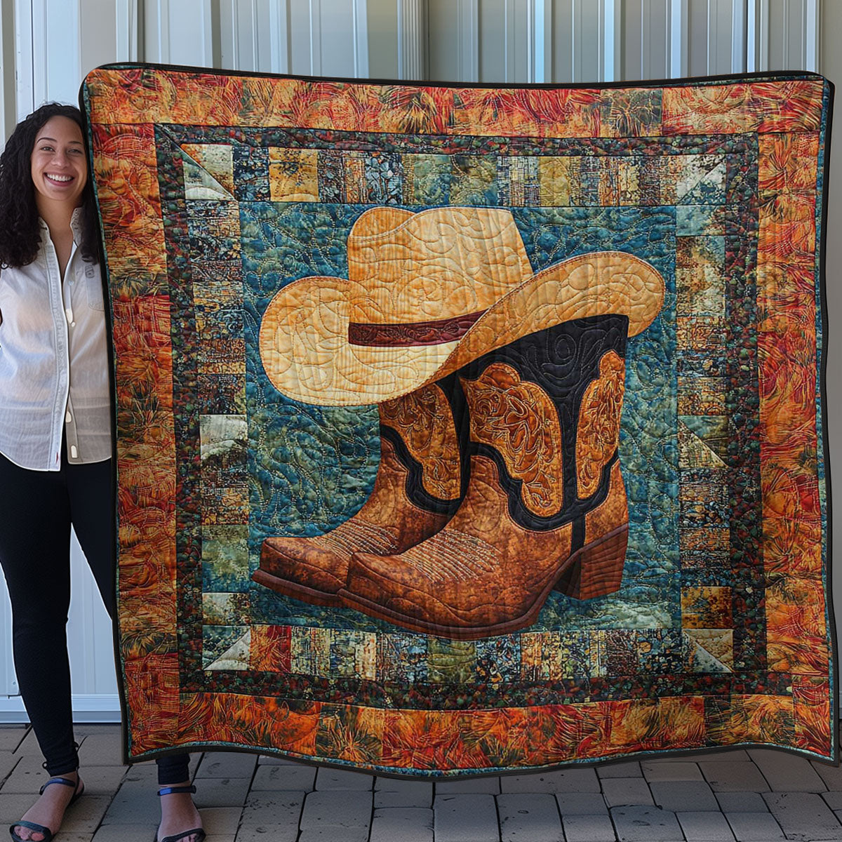 Cowboy Boots WN0208031CL Quilt