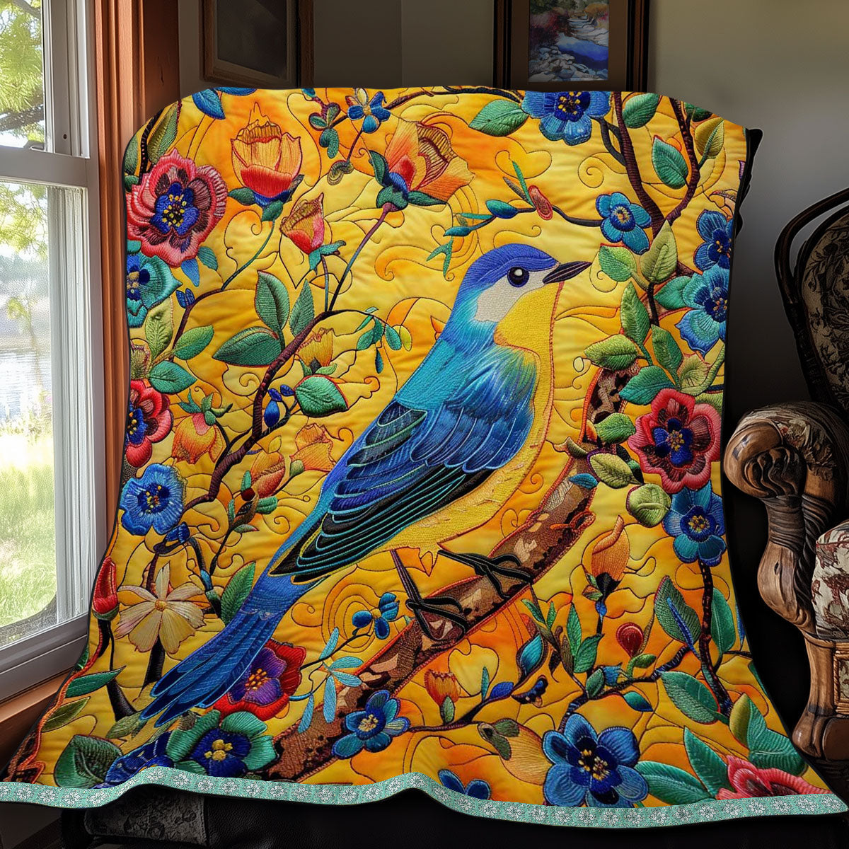 Dreamy Bluebird WN0509026CL Quilt