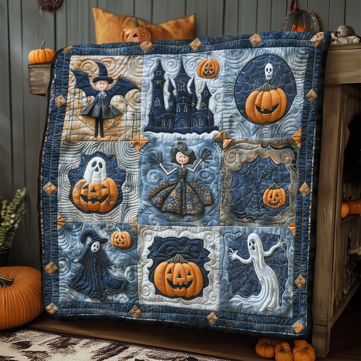 Halloween Collection SR1608015CL Quilt