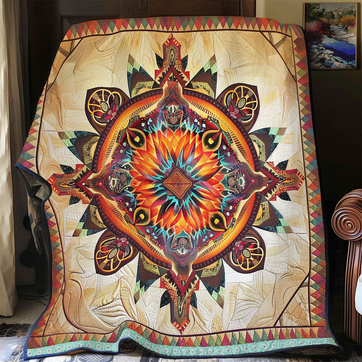 Native Sacred Patterns WN1709034CL Quilt