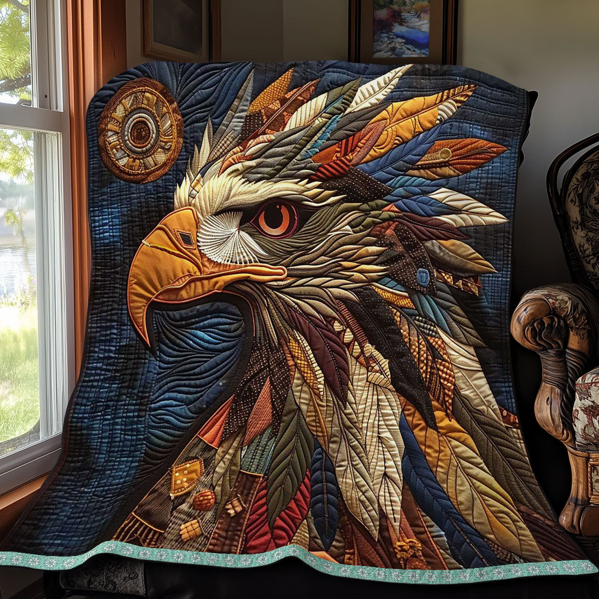 Spirit Bald Eagle WN0509023CL Quilt