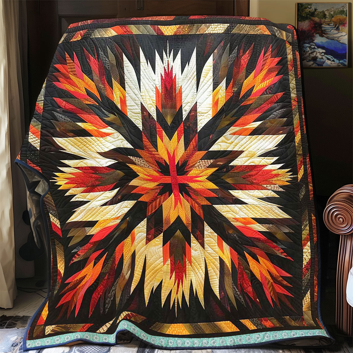 Star Native American WN1609066CL Quilt
