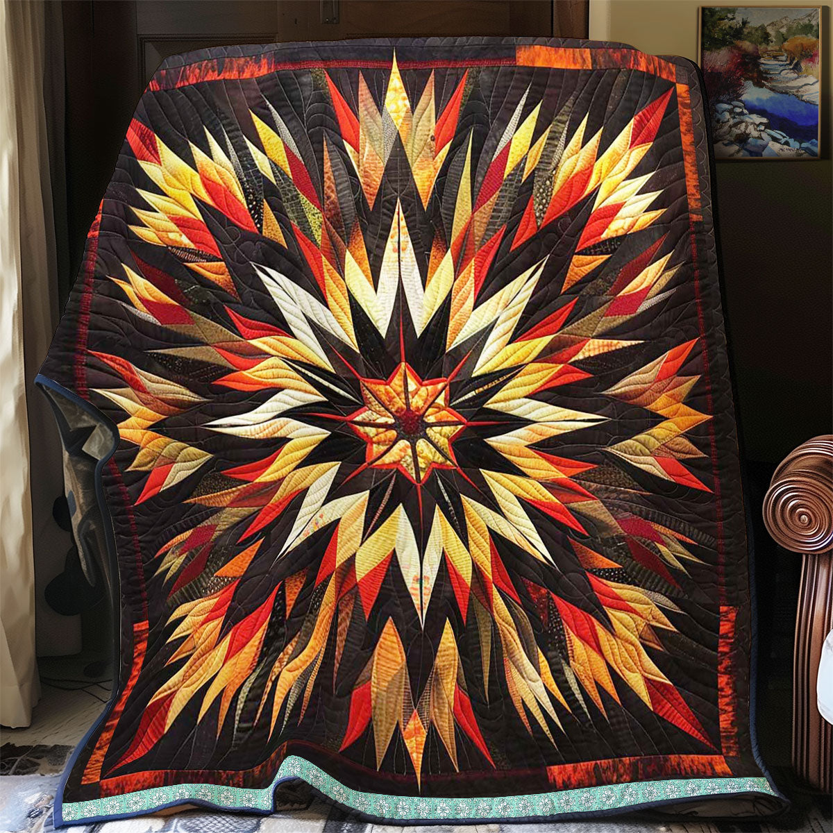 Star Native American WN1609068CL Quilt