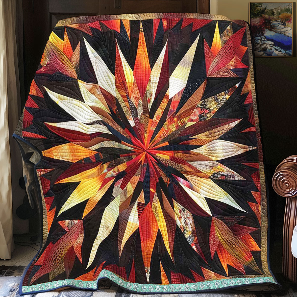 Star Native American WN1609073CL Quilt